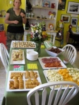 Robyn’s amazing spread for the BIG event!
